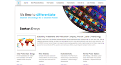 Desktop Screenshot of bankset-energy.com