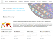 Tablet Screenshot of bankset-energy.com